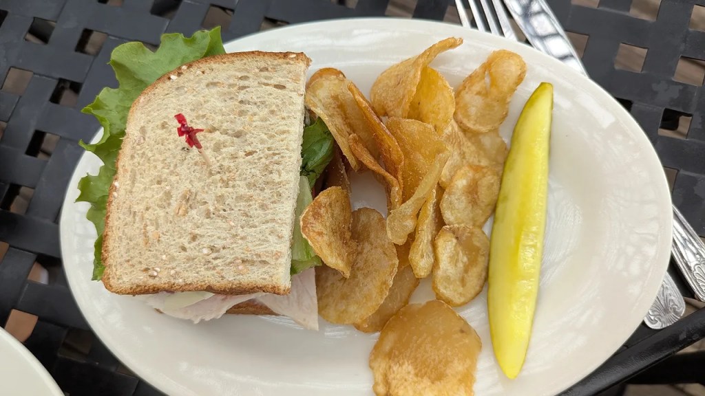 Apple Barrel Country Cafe - Half Sandwich. 