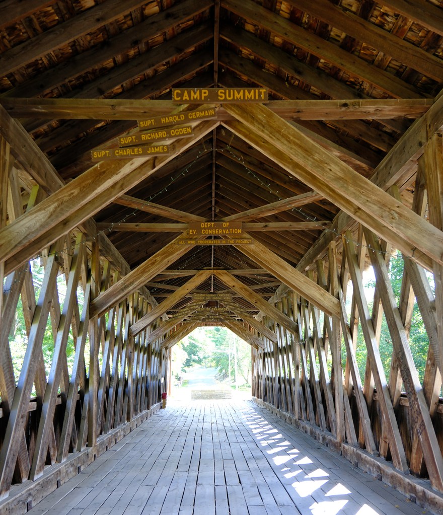 Interior View of Schoharie Bridge.