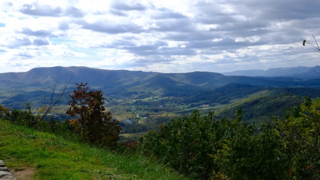 Skyline Drive View from Overlook