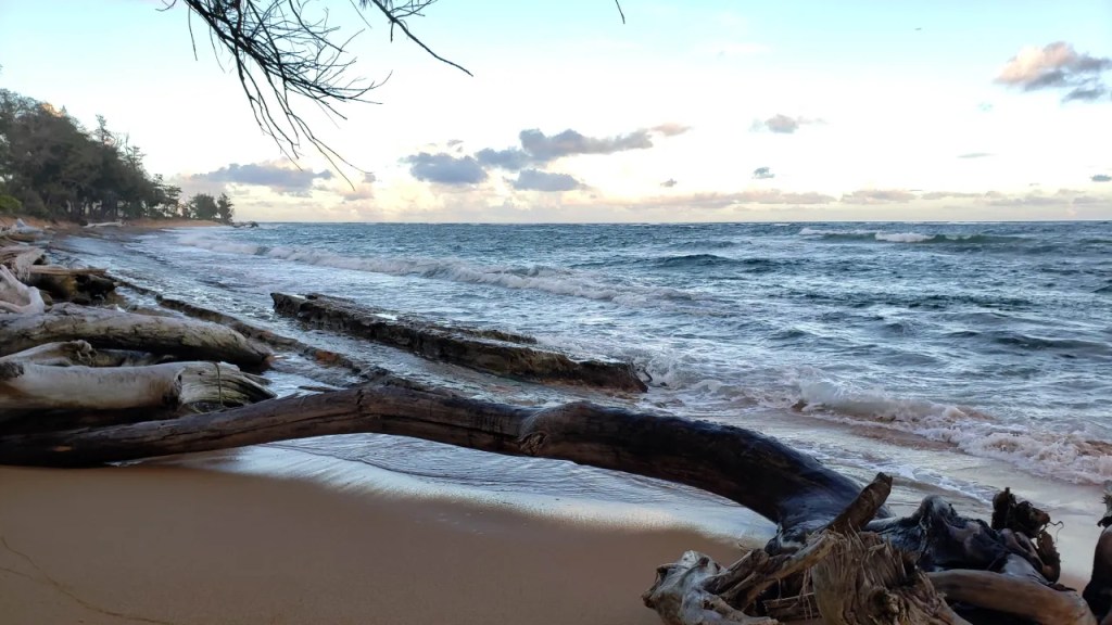 Kapaʻa Beach View in Kauai
