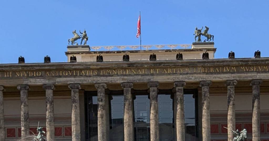 Front of the Altes Museum, Berlin