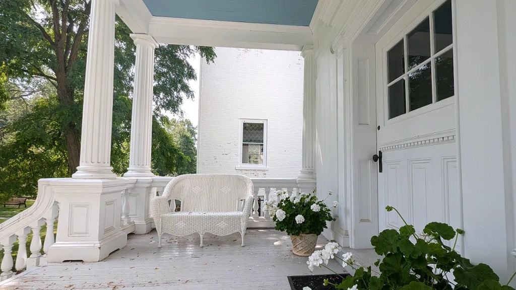 Front Porch of the Clermont House