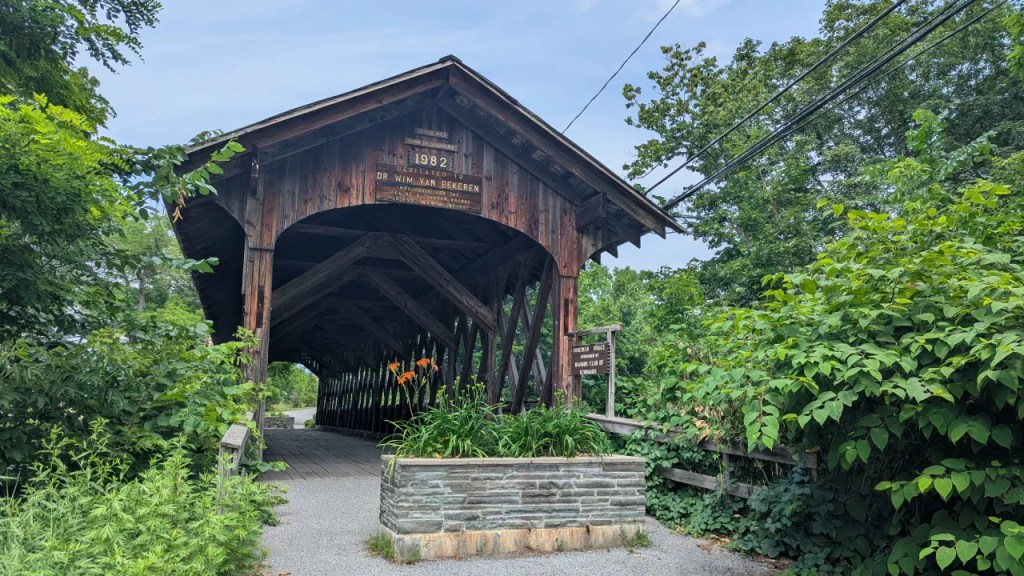 Fox Creek Covered Bridge & Lily Park: A Peaceful Stop in Schoharie, New York
